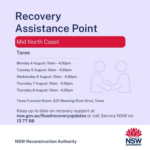 information about recovery assistance point