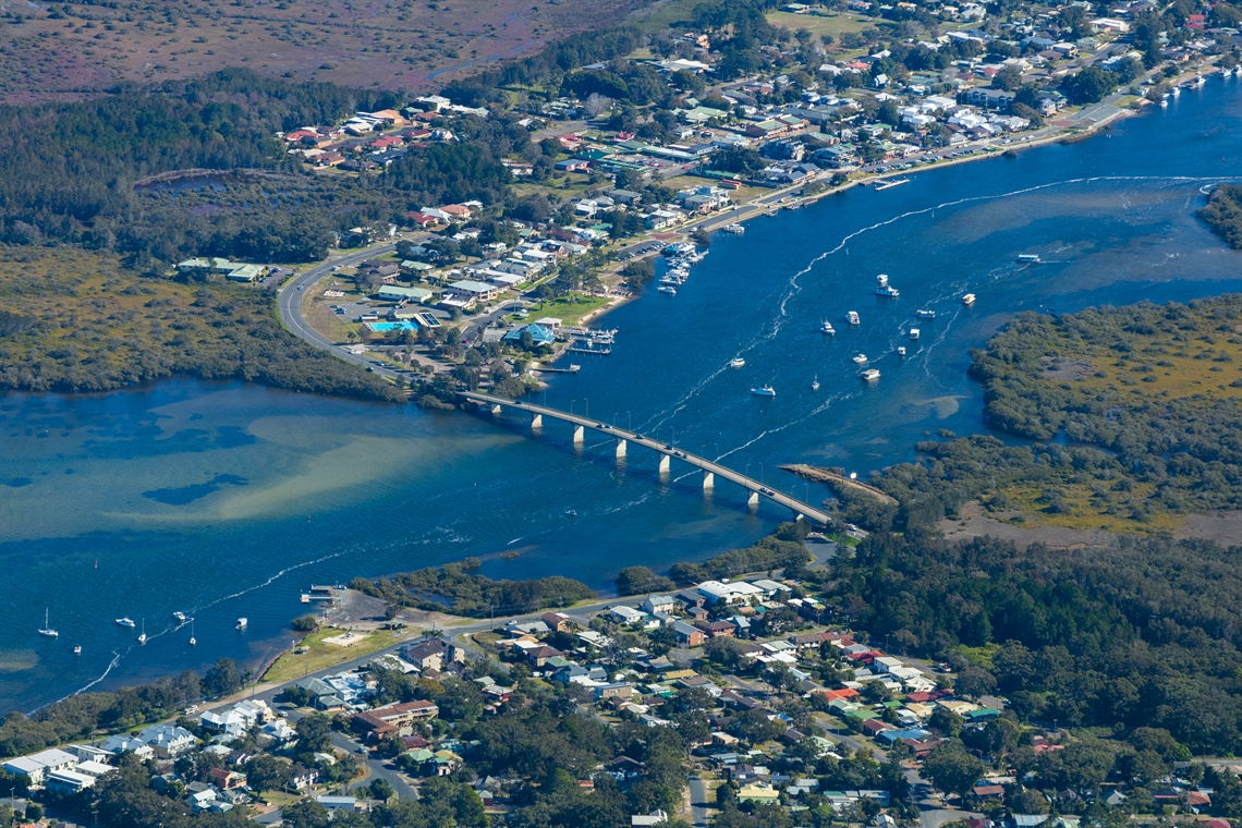 Tea Gardens rising main Major water projects Have Your Say