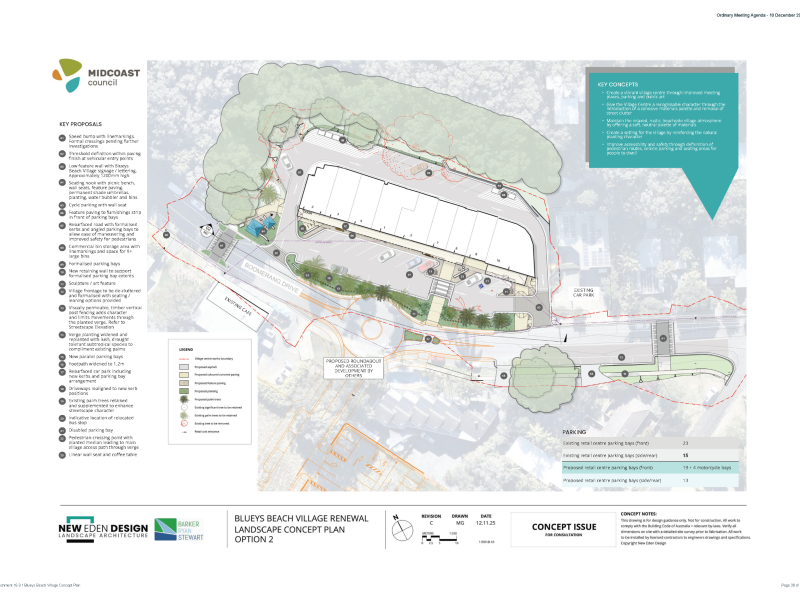 Blueys Beach Village Concept Design option 2